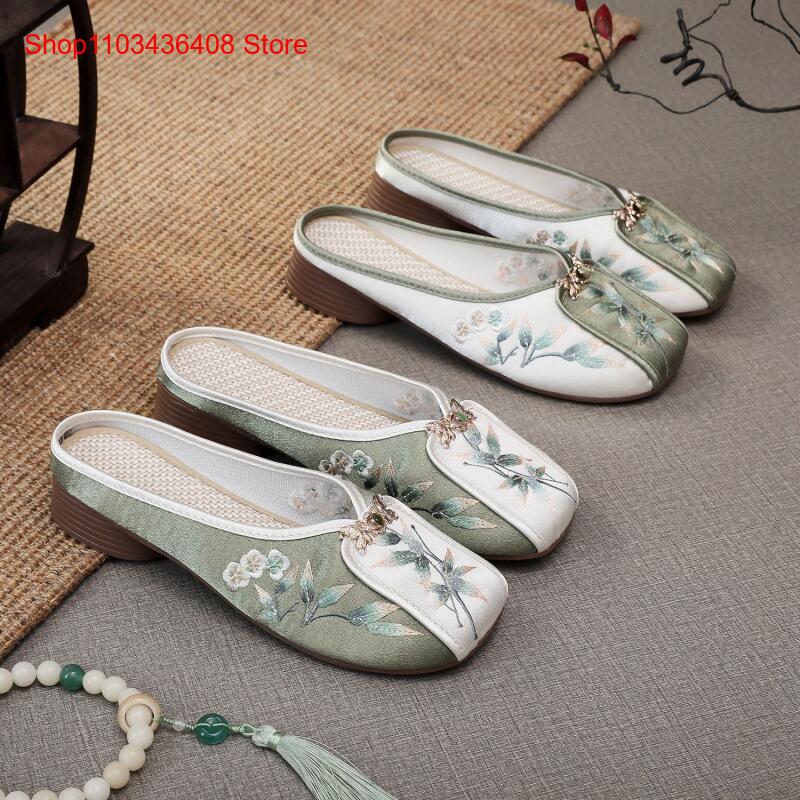 New Embroidered Slippers for H - Ethnic Fashion Women 评论和价格