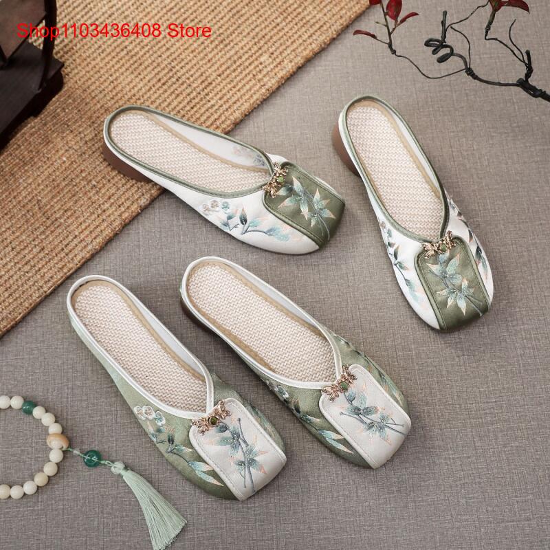 New Embroidered Slippers for H - Ethnic Fashion Women 评论和价格