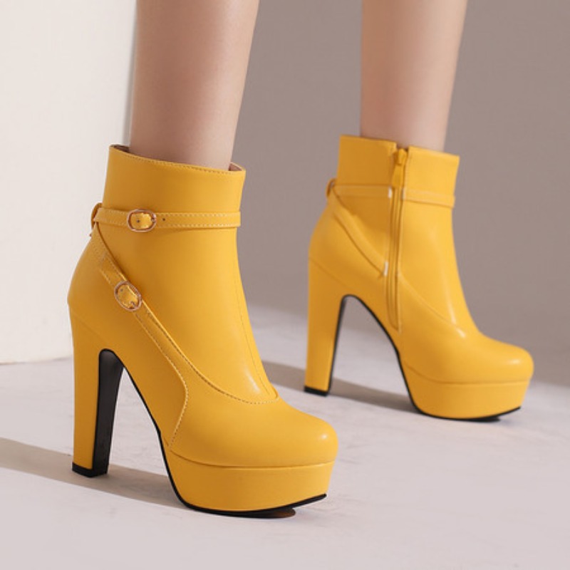 Fashion Platform Boots Women S - Winter Ethnic Fashion For Women 评论和价格
