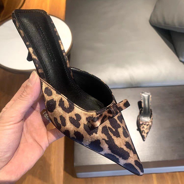women's leopard-print pointed  - Ethnic Fashion Women 评论和价格
