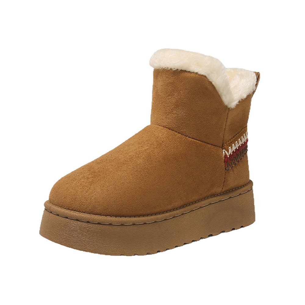 New Winter Women's Suede Snow  - Ethnic Fashion Women 评论和价格