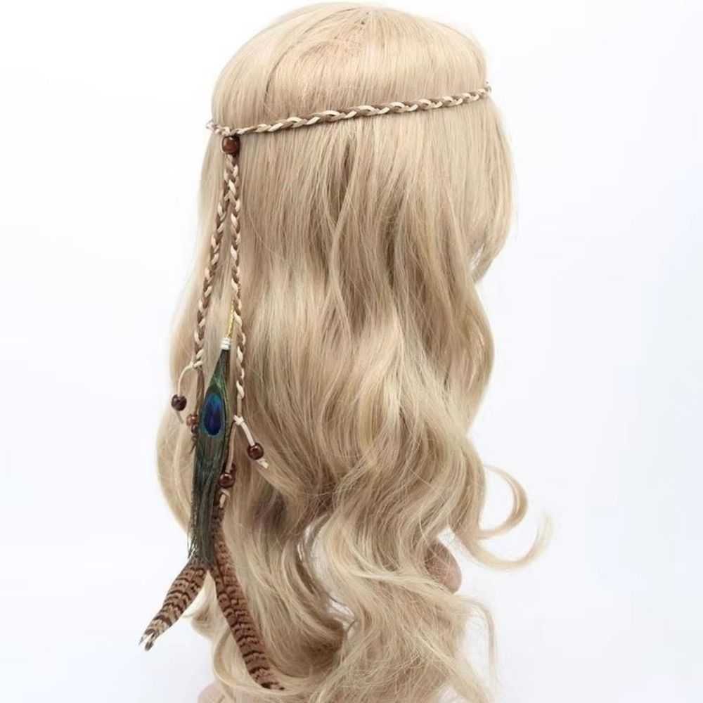 Fashion Feather Feather Headba - Fashion Show Ethnic Wear 评论和价格