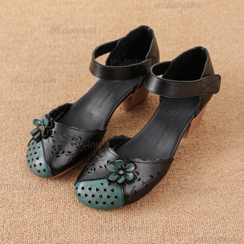 Hollow Out Cover Toe Gladiator - Ethnic Fashion Women 评论和价格