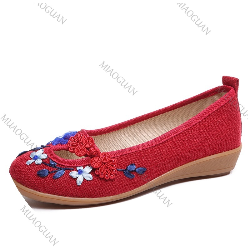 Embroidered Women Comfort Wedg - Ethnic Fashion Women 评论和价格