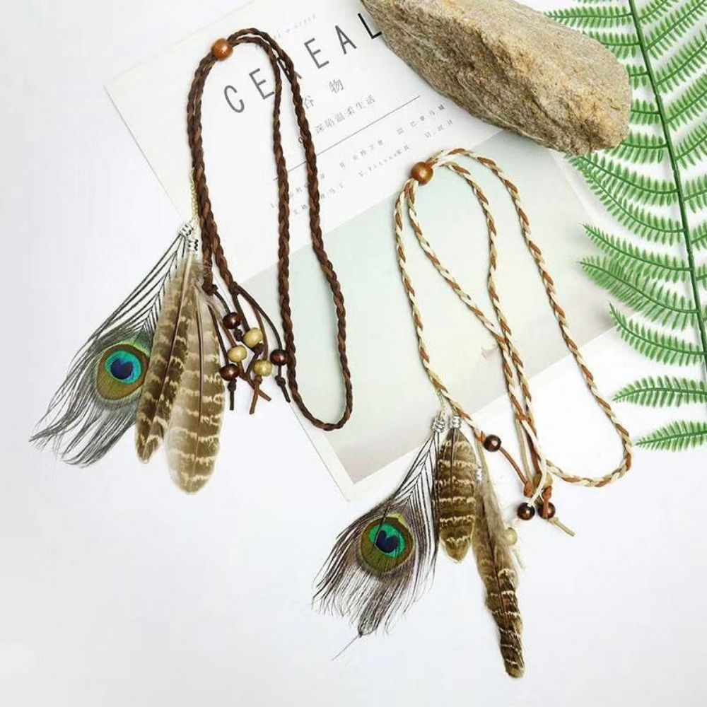 Fashion Feather Feather Headba - Fashion Show Ethnic Wear 评论和价格